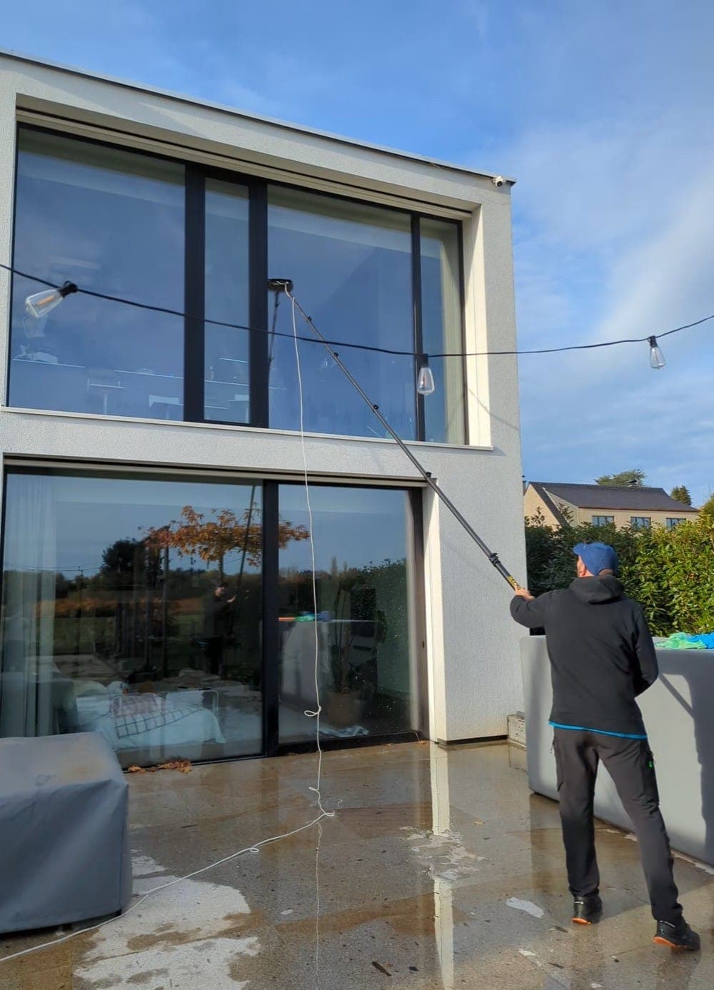 Professioneel ramen wassen